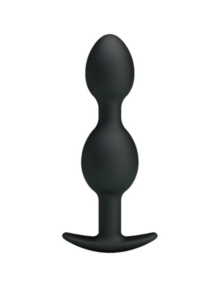 PRETTY LOVE - SILICONE ANAL BALLS 12.5 CM BLACK