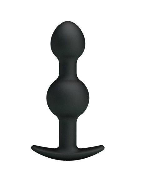 PRETTY LOVE - SPECIAL STIMULATION SILICONE ANAL BALLS 10.3 CM BLACK