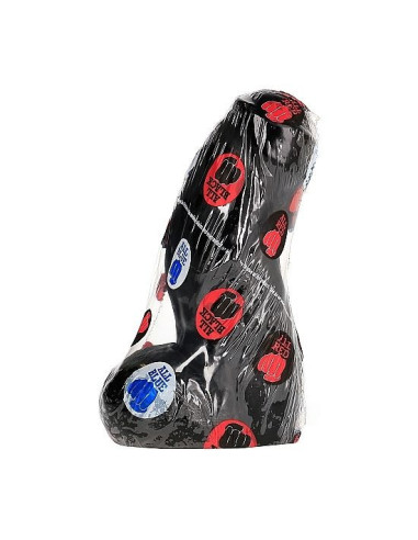 ALL BLACK - REALISTIC DONG BLACK 17 CM