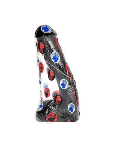 ALL BLACK - REALISTIŠKA ANALINĖ VARPA 23 CM