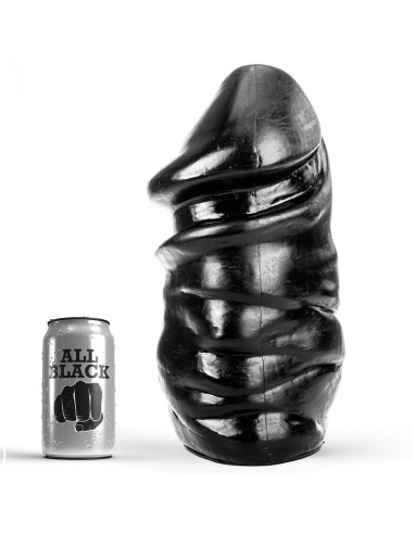 ALL BLACK - PENE ANAL 33 CM