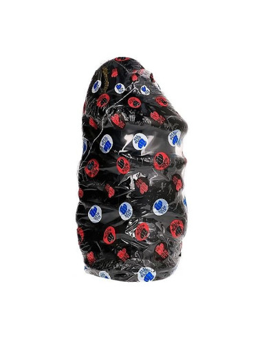 ALL BLACK - PENE ANAL 33 CM