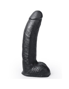 HUNG SYSTEM - REALISTINIS JUODOS SPALVOS DILDO GEORGE 22 CM