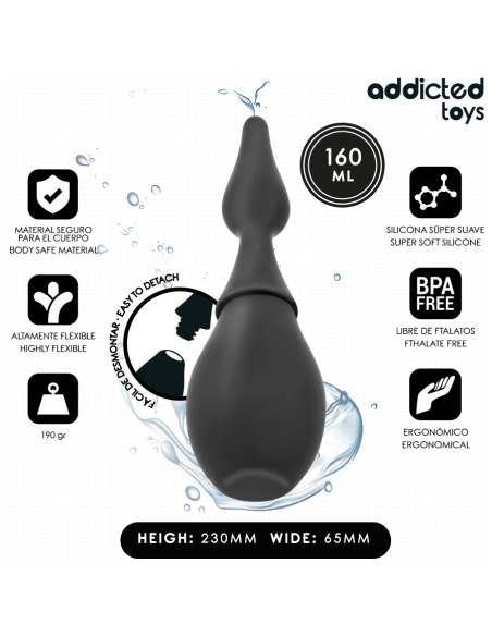 ADDICTED TOYS - KELIONINIS SILIKONINIS VALIKLIS, MODELIS 1