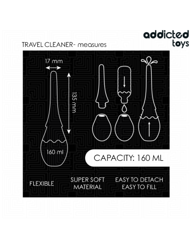 ADDICTED TOYS - TRAVEL CLEANER SILICONE MODEL 3