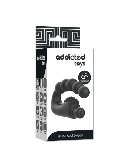 ADDICTED TOYS - ANAL MASSAGER PROSTATIC WITH VIBRATION