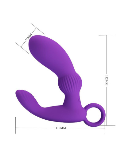 PRETTY LOVE - CAYLA ANAL VIBRATOR MASSAGER LILA
