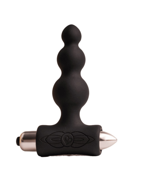 ROCKS- OFF - PETITE SENSATIONS BUBBLES ANAL PLUG VIBRATOR BLACK