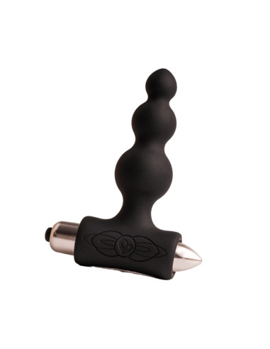 ROCKS- OFF - PETITE SENSATIONS BUBBLES ANAL PLUG VIBRATOR BLACK