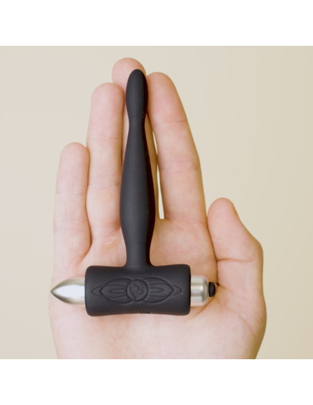 ROCKS- OFF - PETITE SENSATIONS TEAZER ANAL PLUG VIBRATOR BLACK