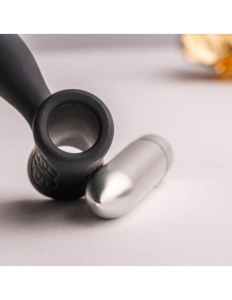 ROCKS- OFF - PETITE SENSATIONS TEAZER ANAL PLUG VIBRATOR BLACK