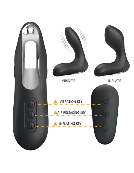 MR PLAY - PROSTATE MASSAGER WITH VIBRATION REMOTE CONTROL