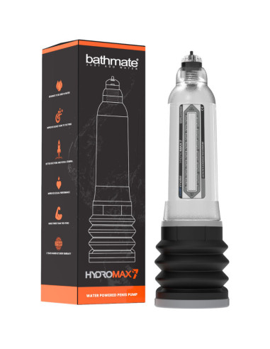BATHMATE - HYDROMAX 7 TRANSPARENT PENIS INCREASE PUMP