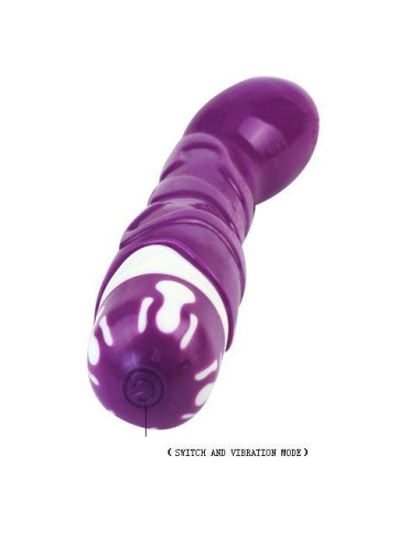 BAILE - REALISTIC COCK 10 RHYTHMS SENSATION VIOLET
