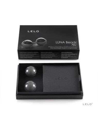 LELO - LUNA BEADS NOIR KEGEL KAMUOLIAI