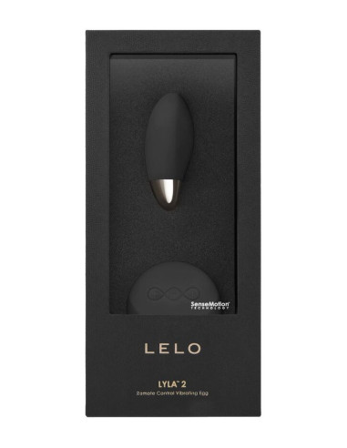 LELO - LYLA 2 INSIGNIA DESIGN EDITION JUODAS MASAŽUOJAMASIS KIAUŠINIS