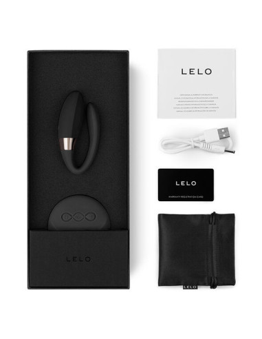 LELO - LYLA 2 INSIGNIA DESIGN EDITION JUODAS MASAŽUOJAMASIS KIAUŠINIS
