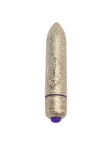 ROCKS-OFF - RO-80 MM GOLD VIBRATING BULLET 7 V