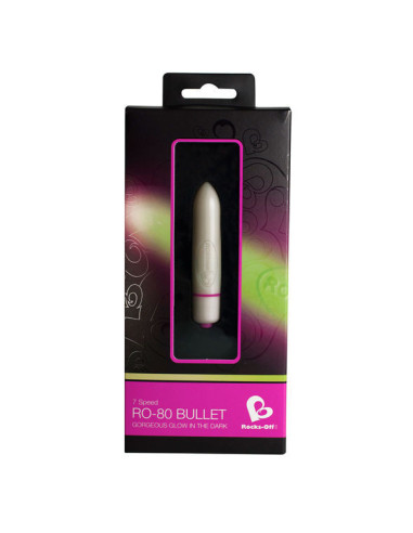 ROCKS-OFF - RO-80 MM GOLD VIBRATING BULLET 7 V