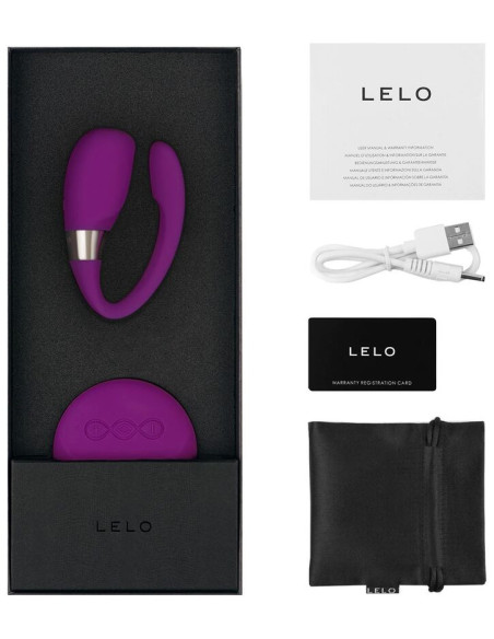 LELO - INSIGNIA TIANI 3 VIOLETINIS MASAŽUOJAMASIS ĮRENGINYS