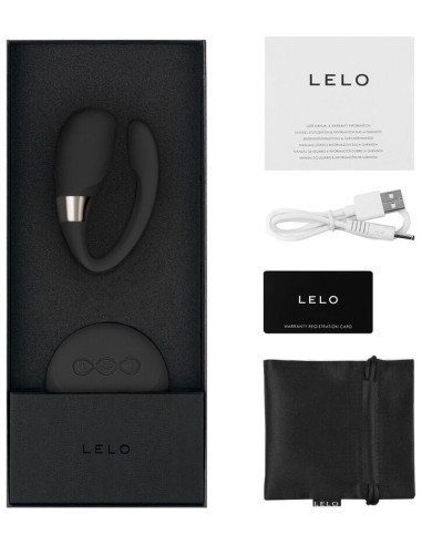 LELO - INSIGNIA TIANI 3 JUODAS MASAŽUOJAMASIS ĮRENGINYS