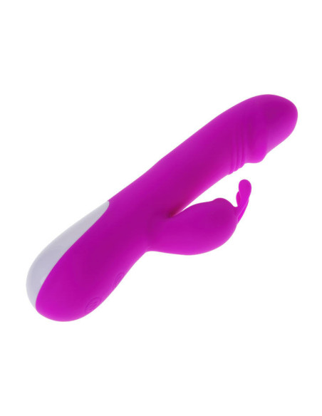 PRETTY LOVE - FLIRTATION ROBERT VIBRATOR WITH CLITORIS STIMULATOR