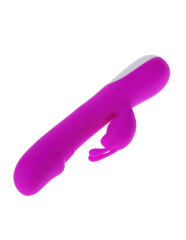PRETTY LOVE - FLIRTATION ROBERT VIBRATOR WITH CLITORIS STIMULATOR