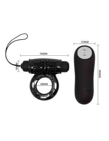 BAILE - RING REMOTE CONTROL BLACK 20V