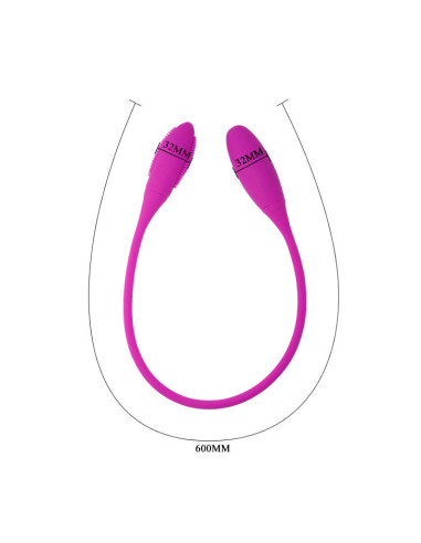 PRETTY LOVE - SNAKY DELUXE VIBRATOR 7 V