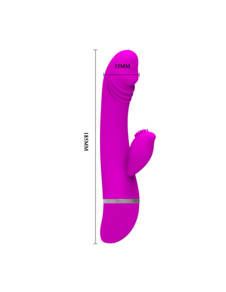 PRETTY LOVE - FLIRTATION VIBRATOR WITH RABBIT DAVID
