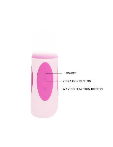 BAILE - PRETTY BUNNY TRIPLE VIBRATOR ROTATOR
