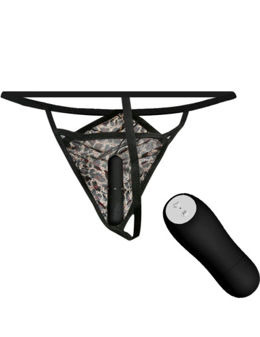 BAILE - THONG WITH VIBRATING BULLET AND CONTROL
