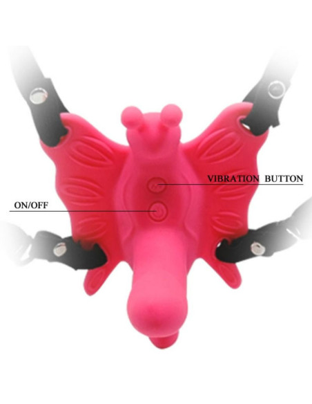 BAILE - ULTRA PASSIONATE REMOTE CONTROL BUTTERFLY HARNESS