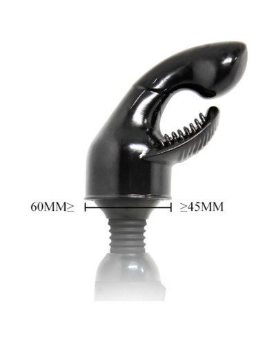 BAILE - POWER HEAD INTERCAMBIABLE HEAD FOR MASSAGERGY POINT STIMULATION AND CLITORIS