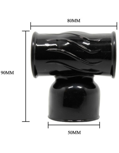 BAILE - Keičiama galios masažuoklio galvutė vyrams