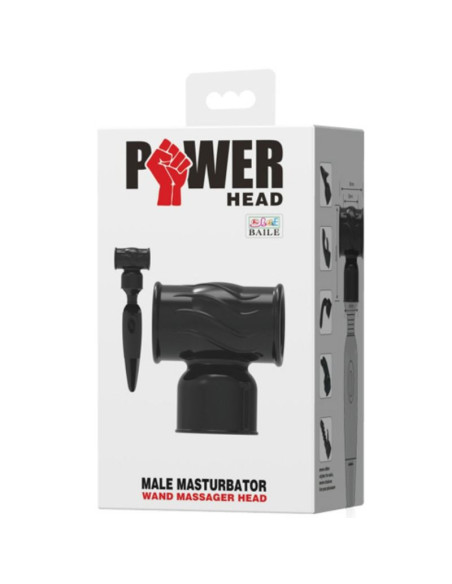 BAILE - POWER HEAD INTERCHANGEABLE HEAD FOR MALE MASSAGER