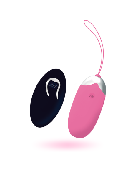 INTENSE - FLIPPY II VIBRATING EGG WITH REMOTE CONTROL PINK