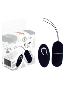 INTENSE - FLIPPY I VIBRATING EGG WITH REMOTE CONTROL BLACK