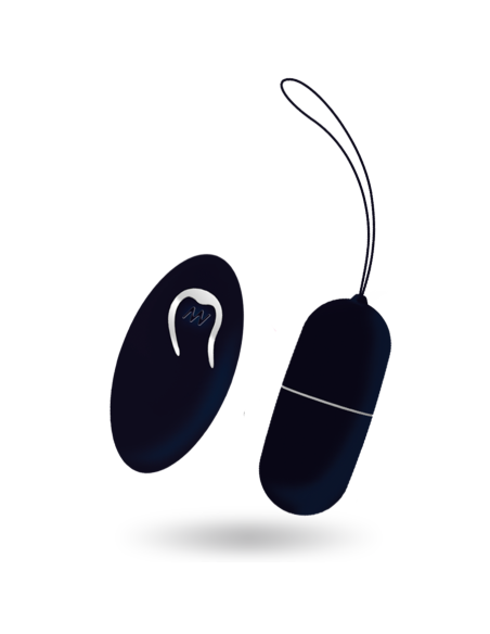 INTENSE - FLIPPY I VIBRATING EGG WITH REMOTE CONTROL BLACK
