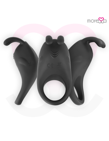 MORESSA - BRAD PREMIUM SILICONE RECHARGEABLE BLACK