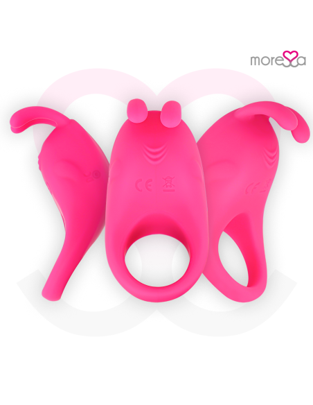 MORESSA - BRAD PREMIUM SILICONE RECHARGEABLE PINK