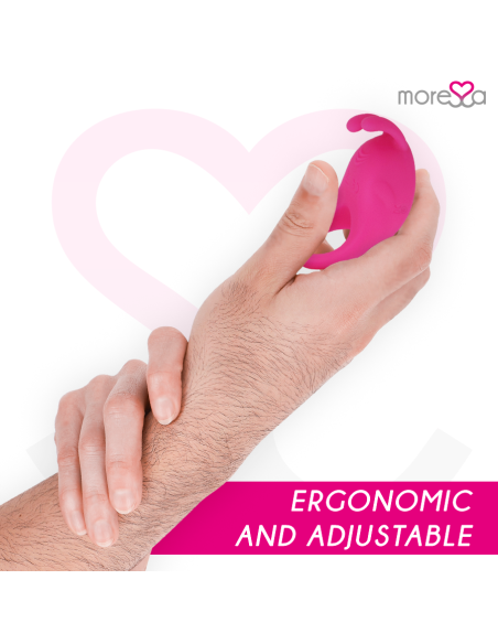 MORESSA - BRAD PREMIUM SILICONE RECHARGEABLE PINK