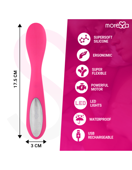 MORESSA - DRUSO PREMIUM SILICONE RECHARGEABLE