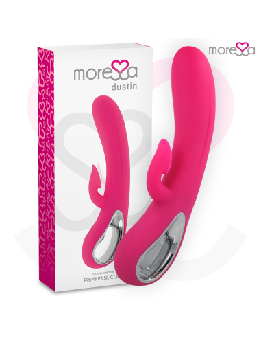 MORESSA - DUSTIN CLITORAL SUCTION AND POWERFUL VIBRATION PREMIUM SILICONE RECHARGEABLE