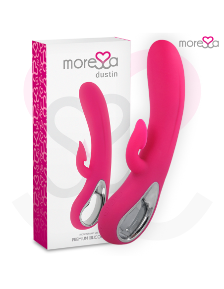 MORESSA - DUSTIN CLITORAL SUCTION AND POWERFUL VIBRATION PREMIUM SILICONE RECHARGEABLE