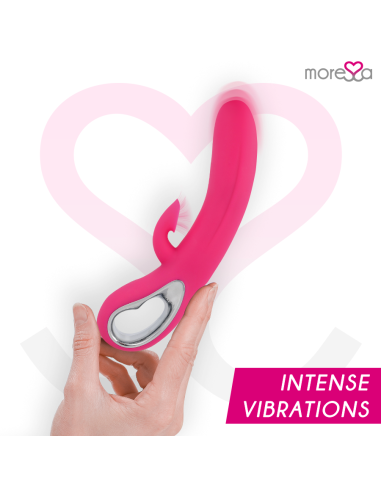 MORESSA - DUSTIN CLITORAL SUCTION AND POWERFUL VIBRATION PREMIUM SILICONE RECHARGEABLE