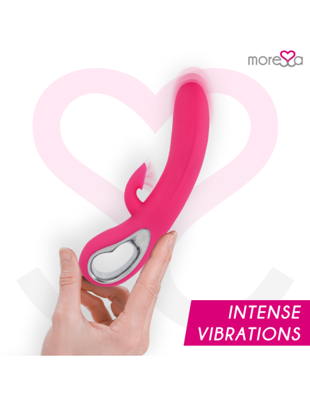 MORESSA - DUSTIN CLITORAL SUCTION AND POWERFUL VIBRATION PREMIUM SILICONE RECHARGEABLE