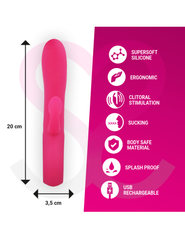 MORESSA - DUSTIN CLITORAL SUCTION AND POWERFUL VIBRATION PREMIUM SILICONE RECHARGEABLE