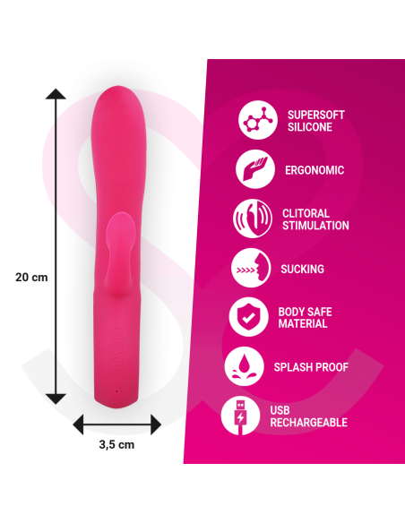 MORESSA - DUSTIN CLITORAL SUCTION AND POWERFUL VIBRATION PREMIUM SILICONE RECHARGEABLE