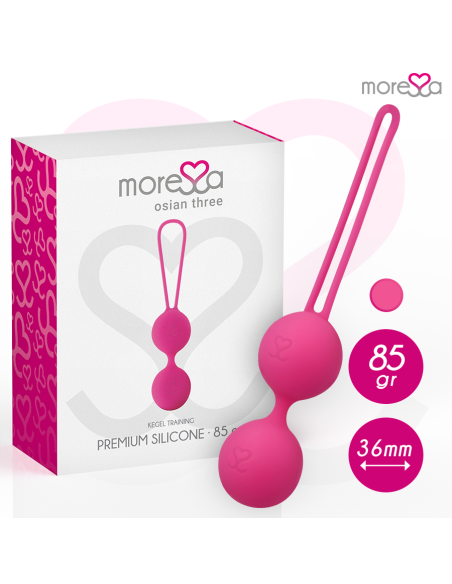 MORESSA - OSIAN THREE PREMIUM SILICONE PINK
